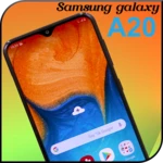 theme galaxy a20 android application logo